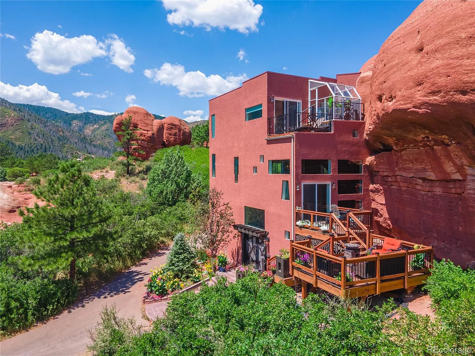 Welcome to The Rock House: Where Modern Living Meets 200 Million Years of History!